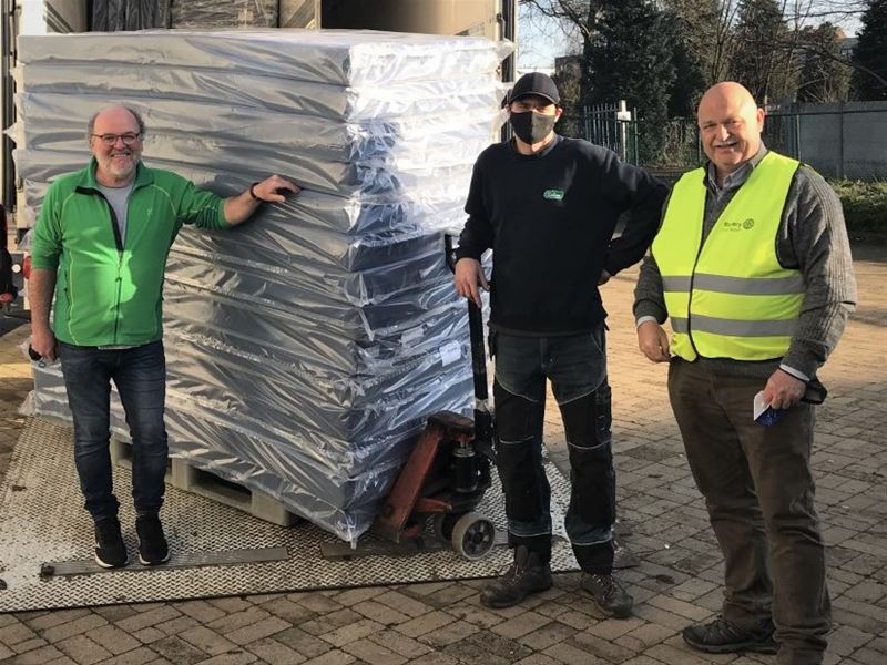 60 matrassen voor Sint-Vincentius