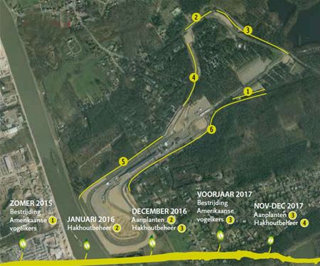 6000ste nieuwe boom langs circuit is geplant