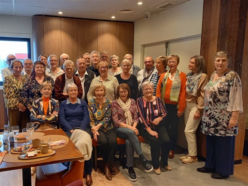 70-jarigen van Zolder-Centrum hielden een reünie