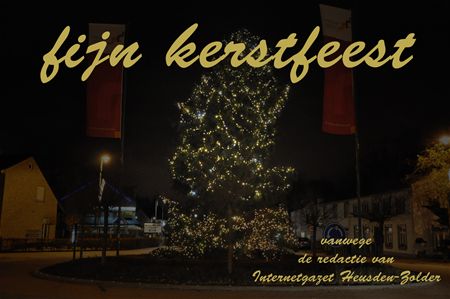 Aan iedereen een fijne Kerstmis