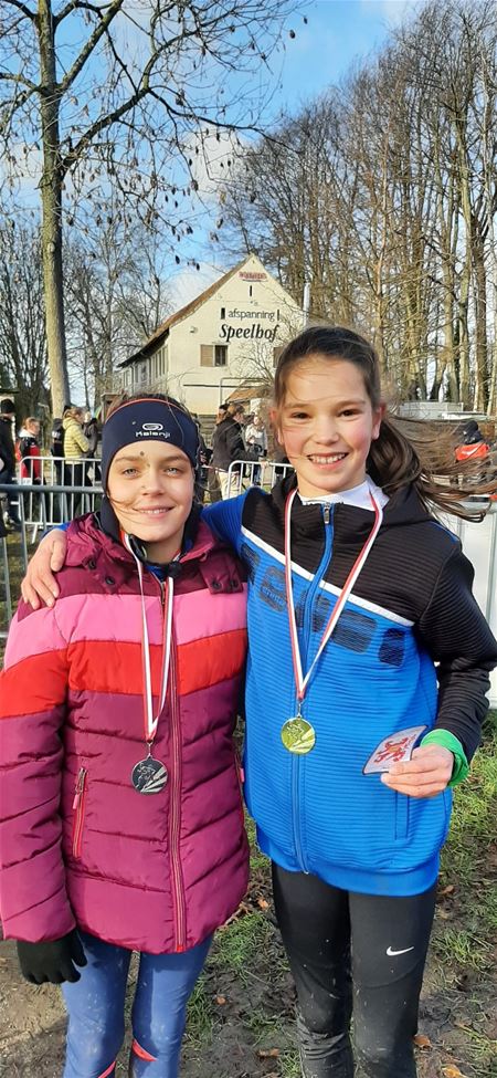 AC Meylandt-atleten op het podium op PK veldlopen