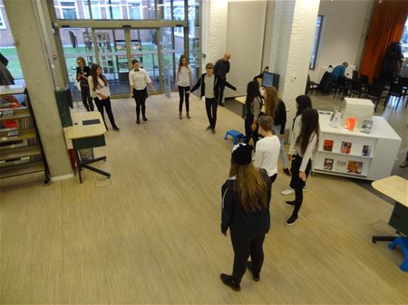 Academie zet de bib creatief op stelten