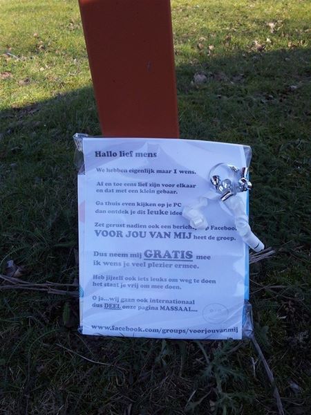 Actie 'Voor jou van mij' tot hier geraakt