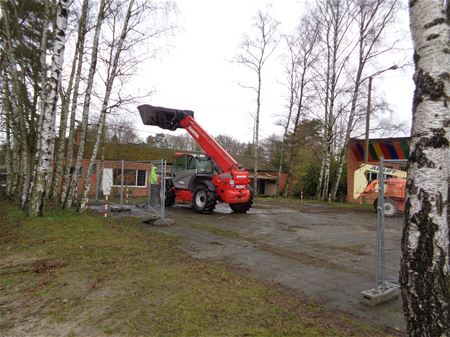 Afbraak oude jeugdlokalen is gestart