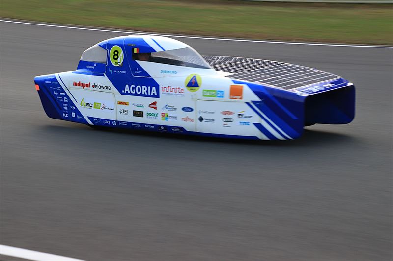 Agoria Solar Team houdt stand tot finish