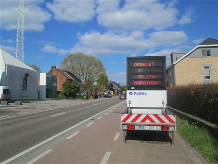 Al 105 geflitst in Heusden-Zolder