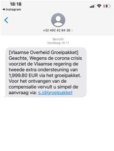 Alsmaar meer fraudemails en -sms'en
