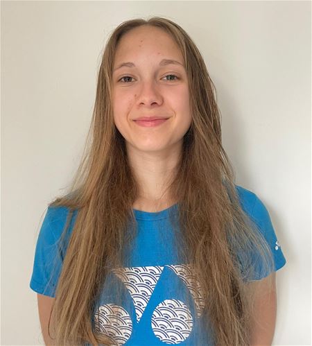 Amber Boonen speelt voor België op EYOF