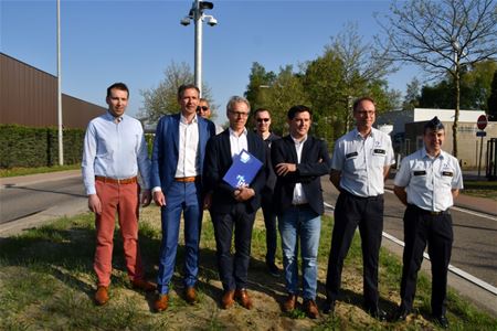 ANPR-camera Dellestraat officieel in gebruik