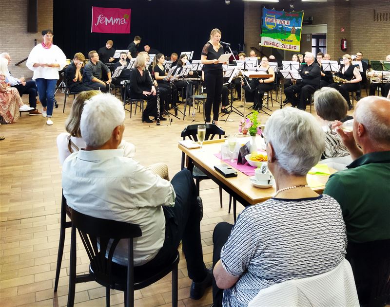 Aperitiefconcert voor kermis in Eversel