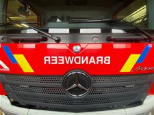 Autobrand snel onder controle