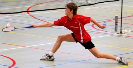 Badminton op niveau bij Hebad