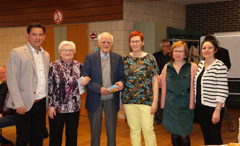 Bedankje voor de vrijwilligers van De Zandloper