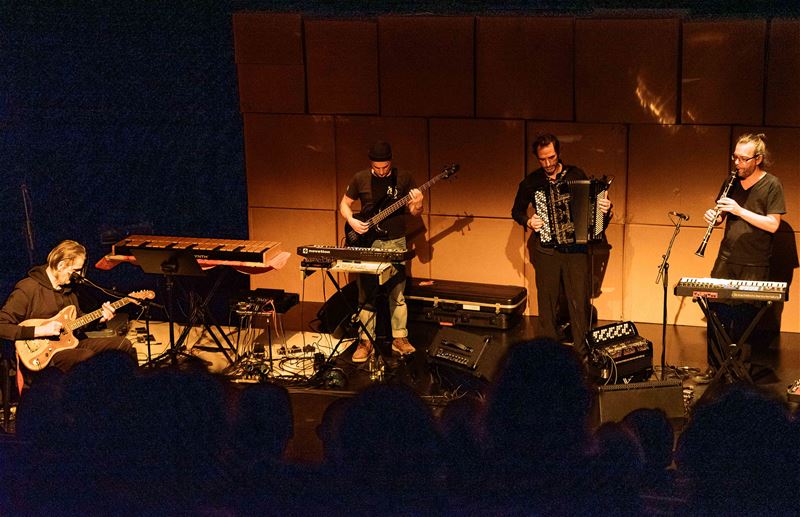 Beeld en geluid vinden elkaar in dubbelconcert