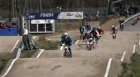 Belgen deden het uitstekend in de Europese BMX-cup