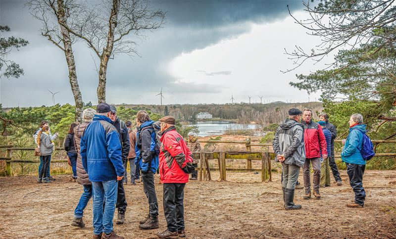 Bergsporters klinken op de Bolderberg