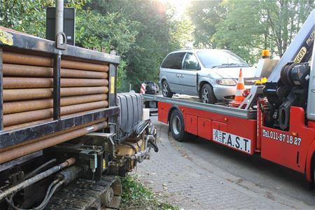 Bestuurder vlucht na crash