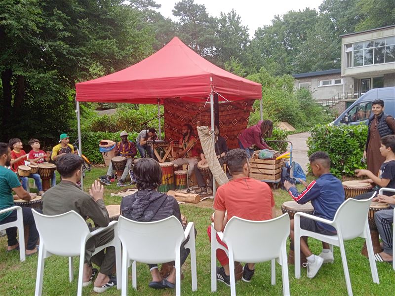 Bewoners van De Bark kregen sportweek van Art27