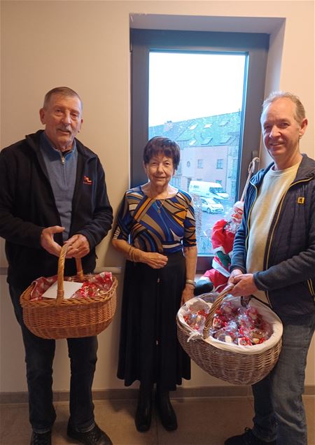 Bewoners woonzorgcentra kregen een attentie