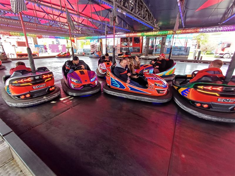 Bezoekers genoten van een prikkelarme kermis