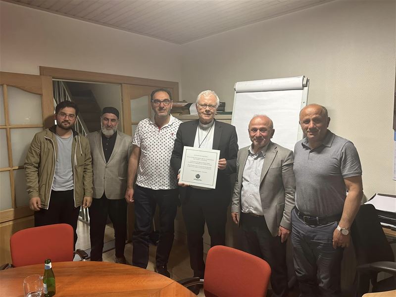 Bisschop van Hasselt bezocht Sultan Ahmet-moskee