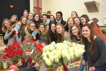 Blije bloemen voor Valentijn