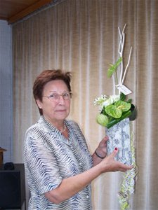 Bloemen voor kranige Julia