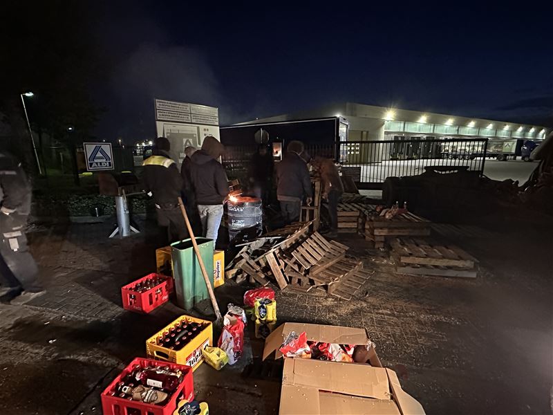 Blokkade van Aldi wordt morgen stopgezet