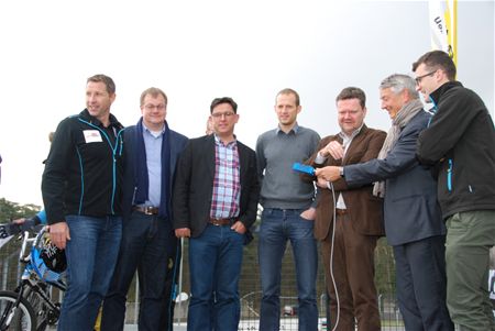 BMX-startheuvel officieel geopend