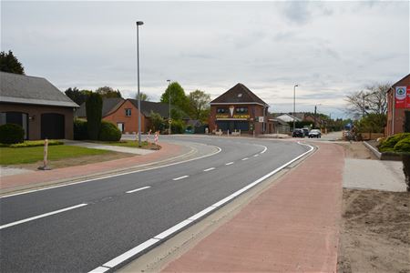 Bocht in Boekt veiliger voor fietsers