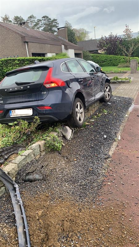 Botsing met alleen maar blikschade