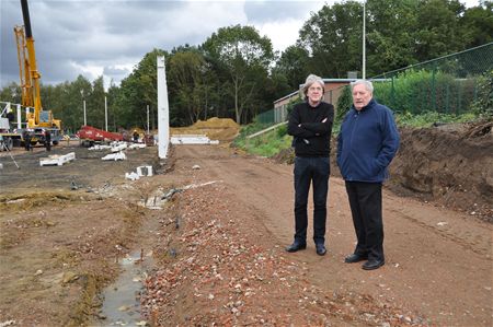 Bouw van de atletiekhal is gestart