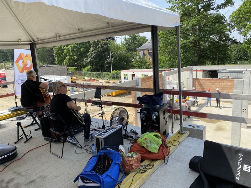 Bouwbedrijf houdt live-concert op oude Muzesite