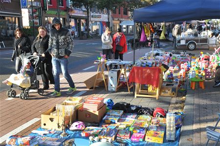 Braderie is gestart met rommelmarkt