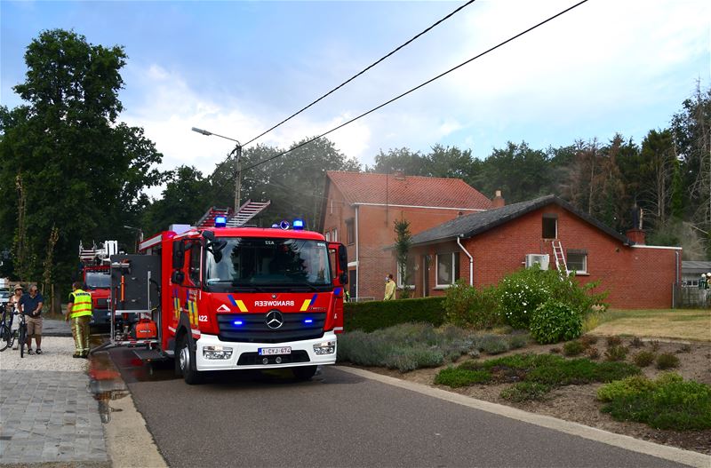 Brand op de Oude Baan