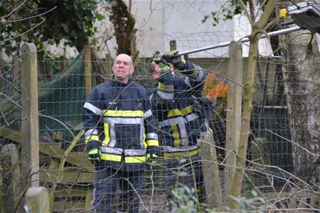 Brandweer had de handen vol