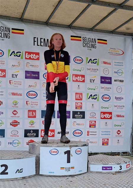 Brenda Kaczmarczyk nationaal kampioen cyclocross