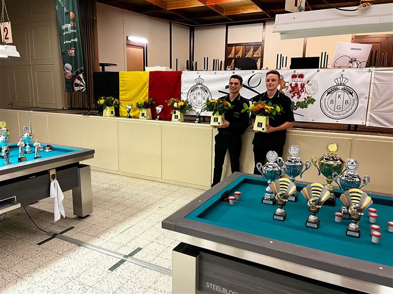 Brian en Luca winnen de titel voor SV Zolder