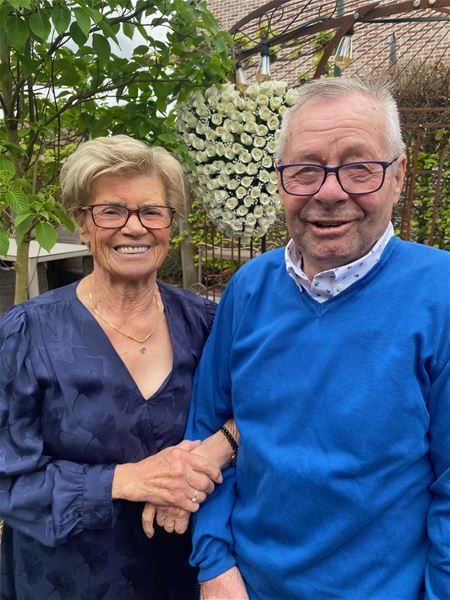 Briljant voor Yvonne en Marcel in Eversel