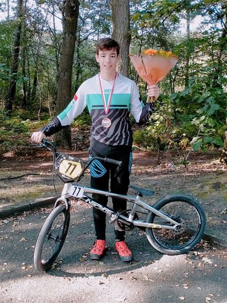 Thomas Willems Limburgs kampioen BMX