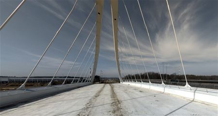 Brug bijna klaar om verkeer te verwerken