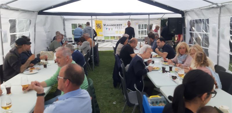 Buren van de H.Rita lieten het zich smaken