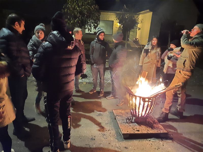 Burenborrel Corbiestraat werd druk bijgewoond