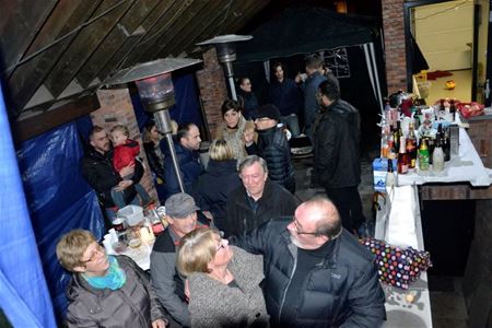 Burenborrel in Halhei