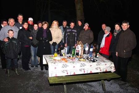 Buurt 'Voor den bos' toost op 2010