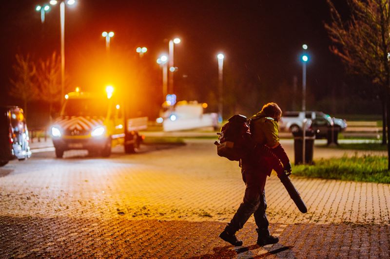 Carpoolparkings worden gereinigd