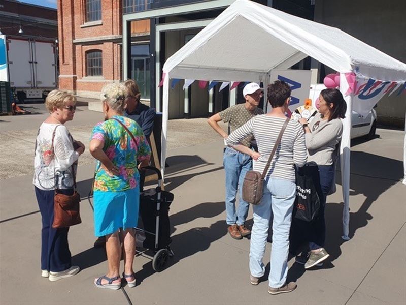 CAW-Limburg bezocht de MijnMarkt