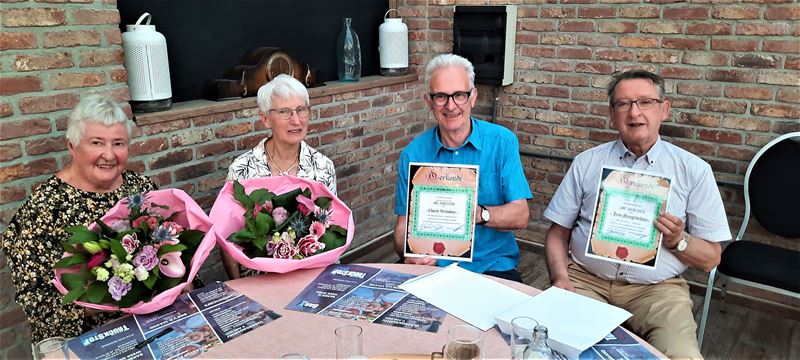 Charly en Jean krijgen eretitel van KWB-Berkenbos