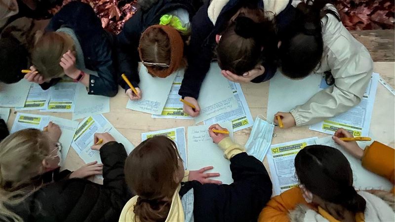 Chiro Berkenbos schreef voor Amnesty International