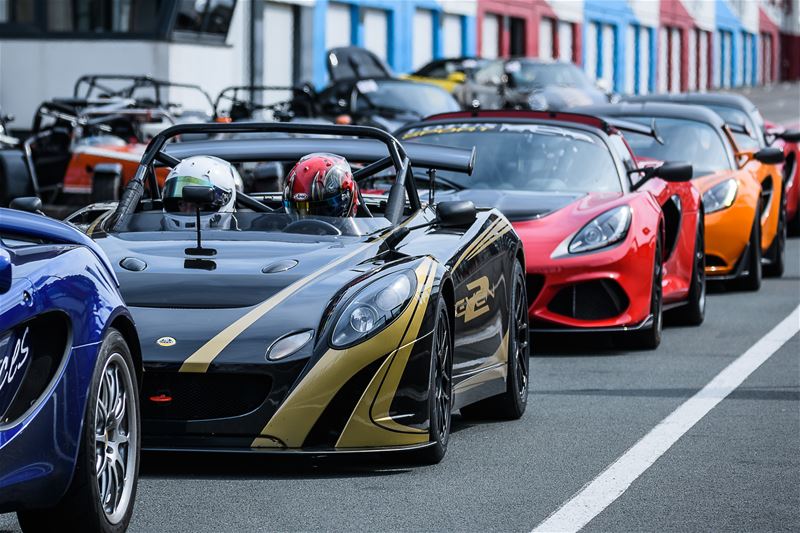 Circuit Zolder ingenomen door Lotus